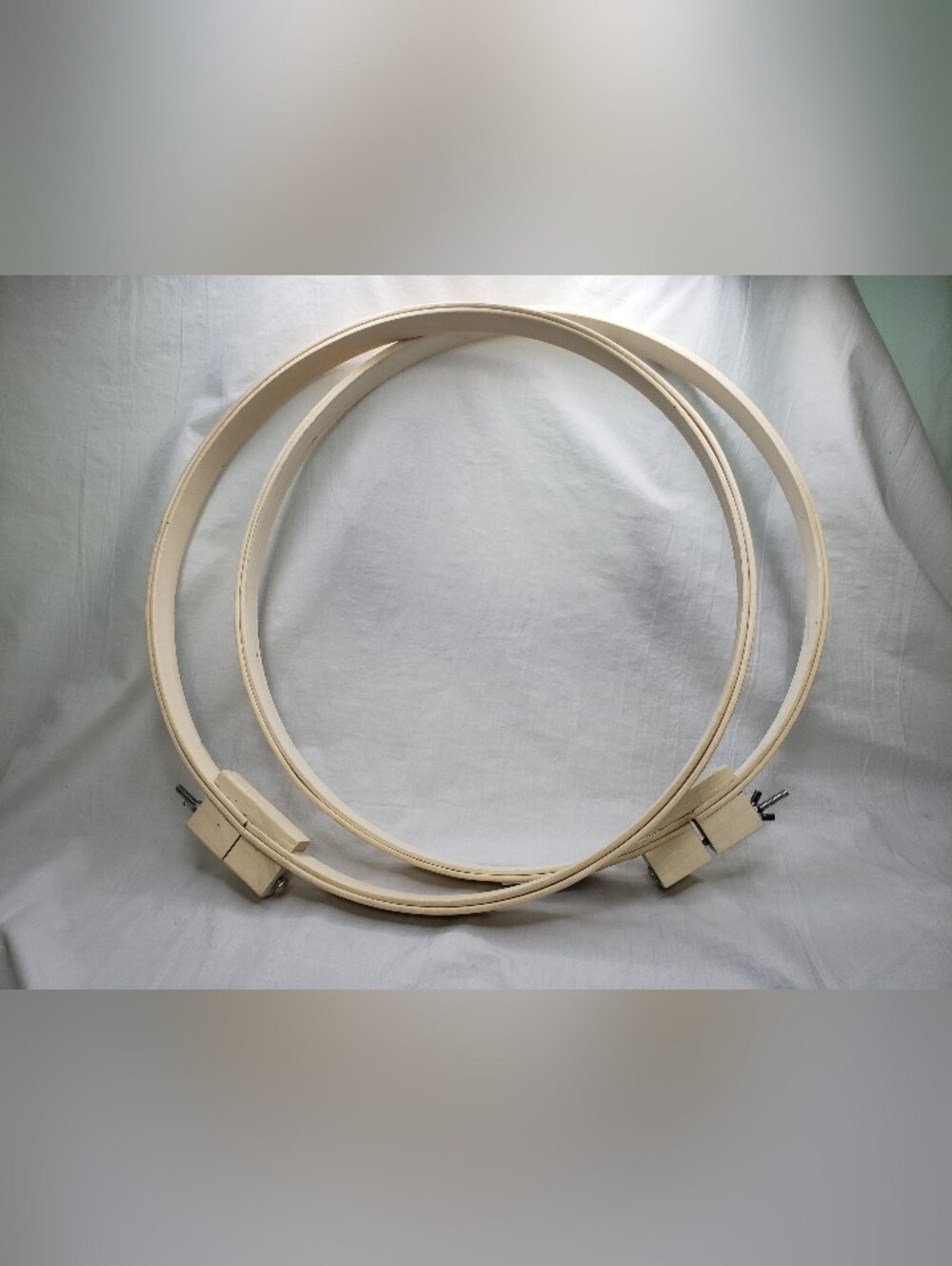 One XL 18 Inch Circular Wood Embroidery Hoop